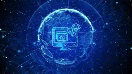 云计算与全球网络连接 数字技术的新纪元